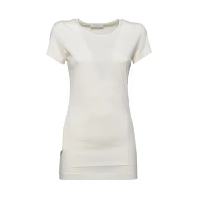 Lemaire White Cotton Long T-shirt