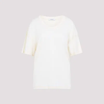 LEMAIRE WHITE COTTON T-SHIRT