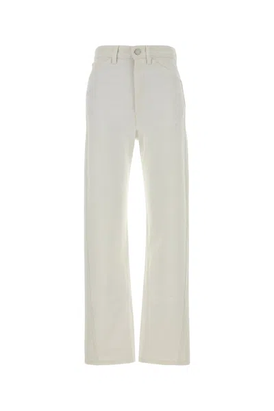 Lemaire White Denim Jeans