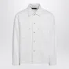 Lemaire Workwear Overshirt In White