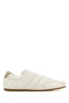 Lemaire Beige Lamb Leather Sneaker In Neutral