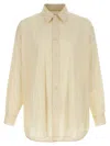Lemaire Loop Shirt In White