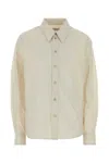 Lemaire White Regular Solid Shirt In White