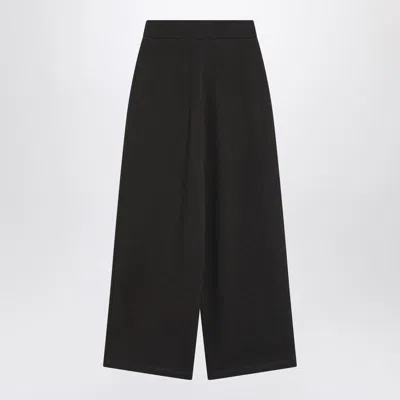 LEMAIRE LEMAIRE WIDE WOOL-BLEND TROUSERS