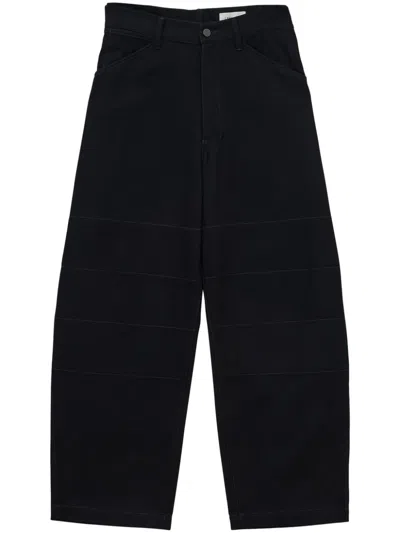 Lemaire Wide-leg Balloon Jeans In Black
