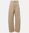 Lemaire Straight Cotton Jeans In Neutral