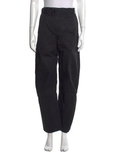 Pre-owned Lemaire Wide Leg Pants In Black