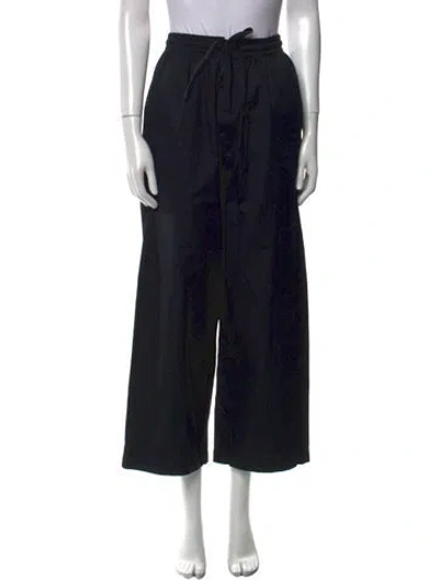 Pre-owned Lemaire Wide Leg Pants In Blue