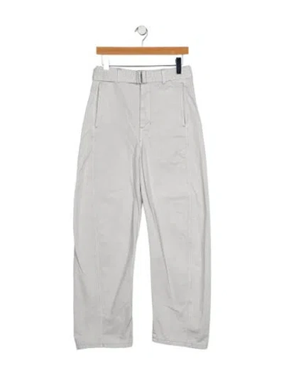 Pre-owned Lemaire Wide Leg Pants In Blue