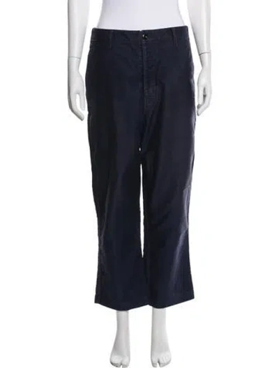 Pre-owned Lemaire Wide Leg Pants In Blue