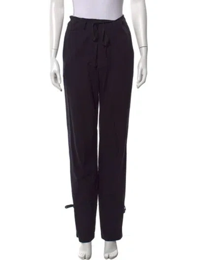 Pre-owned Lemaire Wide Leg Pants In Blue