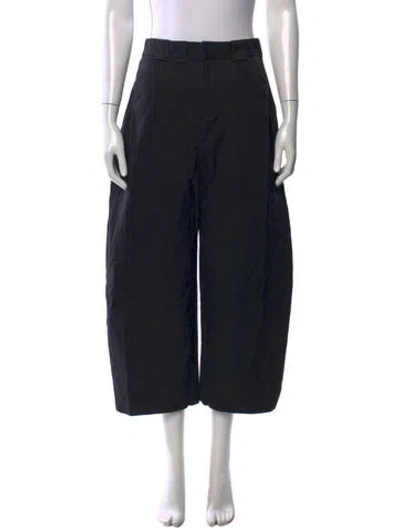Pre-owned Lemaire Wide Leg Pants In Blue