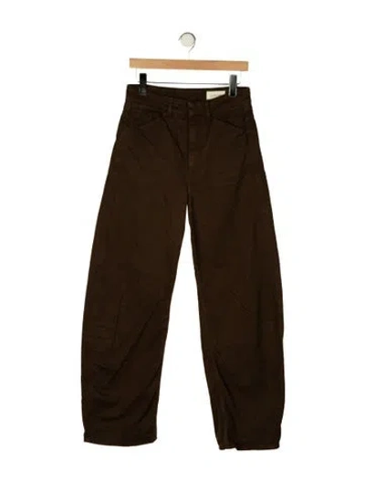 Pre-owned Lemaire Wide Leg Pants In Brown