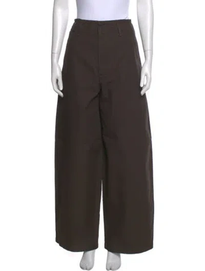 Pre-owned Lemaire Wide Leg Pants In Gray