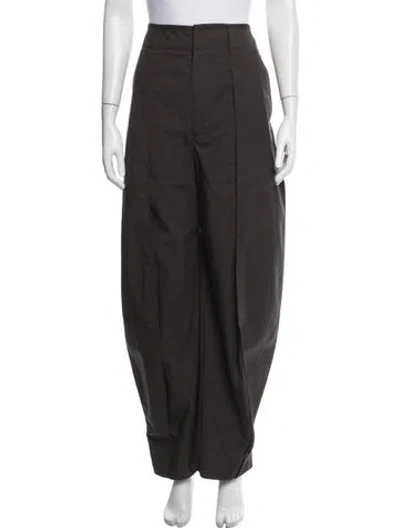 Pre-owned Lemaire Wide Leg Pants In Gray