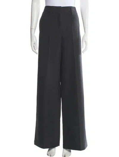 Pre-owned Lemaire Wide Leg Pants In Grey