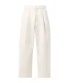 Lemaire Wide-leg Pants In Neutral