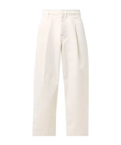 Lemaire Wide-leg Pants In Neutral
