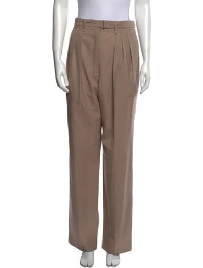 Pre-owned Lemaire Wide Leg Pants In Neutral