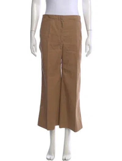 Pre-owned Lemaire Wide Leg Pants In Neutral
