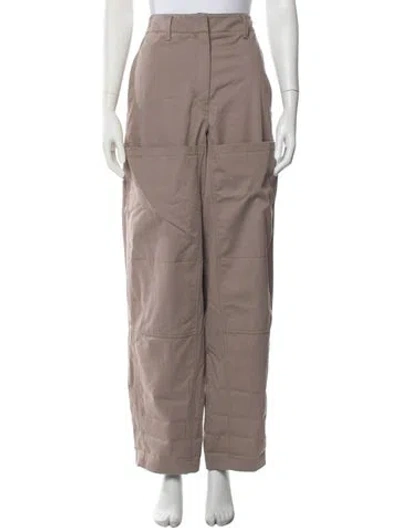 Pre-owned Lemaire Wide Leg Pants In Pink