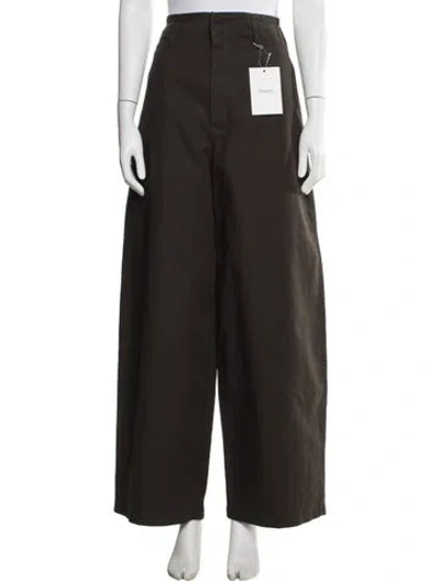 Pre-owned Lemaire Wide Leg Pants W/ Tags In Gray