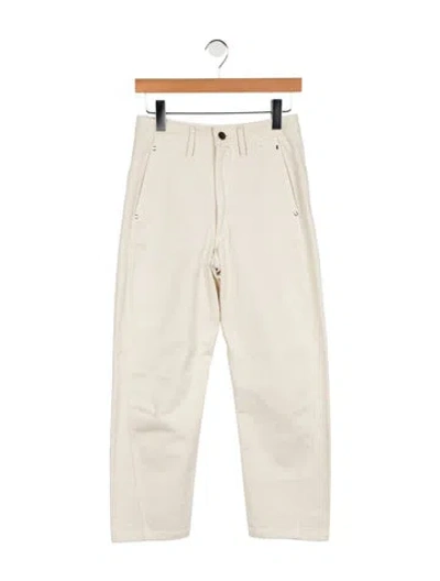 Pre-owned Lemaire Wide Leg Pants In White