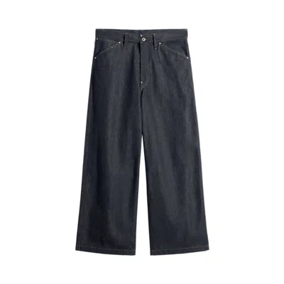 Pre-owned Lemaire Wide Studs Pants 'slate' | Grey | Men's Size 48 In Gray