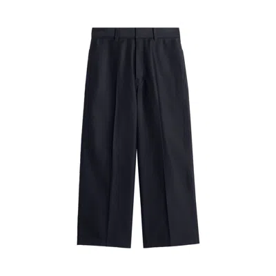 Pre-owned Lemaire Wide Workwear Pants 'urchin' | Black | Men's Size 50