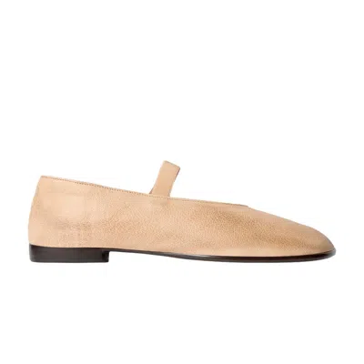 Pre-owned Lemaire Wmns Glove Ballerina 'washed Beige' | Tan | Women's Size 35