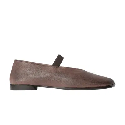 Pre-owned Lemaire Wmns Glove Ballerina 'washed Dark Brown' | Women's Size 40