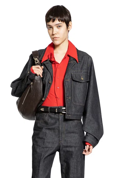 Lemaire Woman  Jackets In Black