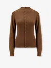 Lemaire Cardigan In Brown