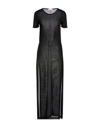 Lemaire Woman Maxi Dress Black Size M Viscose
