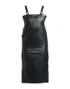 Lemaire Woman Midi Dress Black Size 4 Cotton In Black