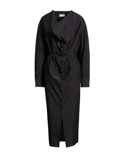 Lemaire Woman Midi Dress Black Size 8 Cotton
