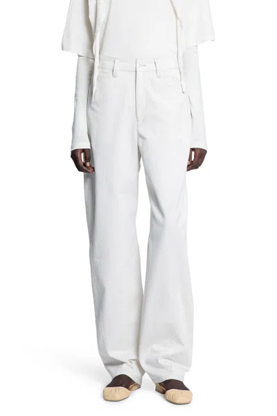 Lemaire Woman Off-white Jeans