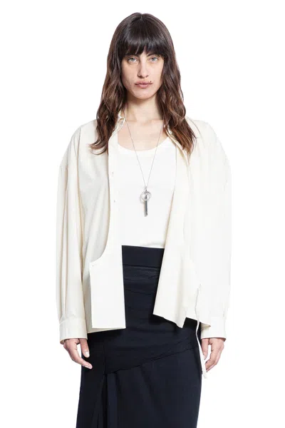 Lemaire Woman Off-white Shirts