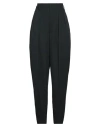 Lemaire Tailored Pleated Wool Pants In Green