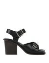 Lemaire Strappy Sandal In Black