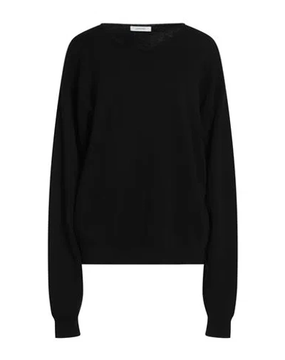 Lemaire Woman Sweater Black Size M Cotton