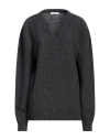 Lemaire Woman Sweater Steel Grey Size L Wool