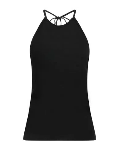 Lemaire Woman Top Black Size Xl Cotton