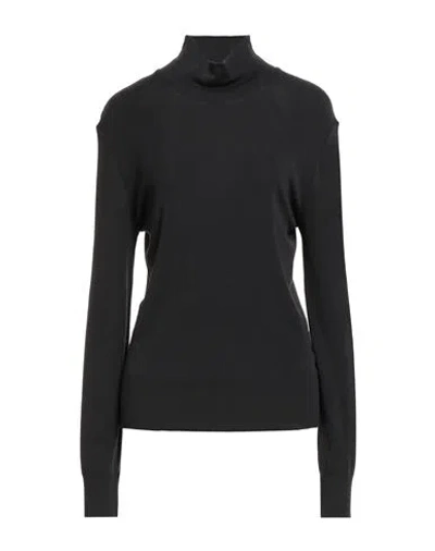 Lemaire Woman Turtleneck Black Size M Wool