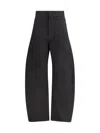 Lemaire Women Curved Jeans In Black