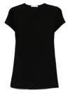 Lemaire Black Tops - T-shirts & Jerseys Women In Black