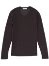 Lemaire Women's Basic Mini Top In Gray