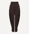 Lemaire Belted Volume Pants In Brown