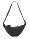 Lemaire Cross-body Bag With Adjustable Strap And Textured Finish In Black