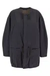 Lemaire Cotton Parka With Drawstring And Elasticated Hem